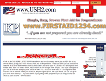 Tablet Screenshot of firstaid1234.com